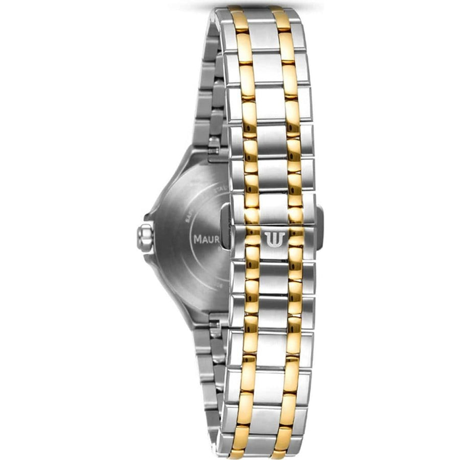 Maurice Lacroix Aikon Mother of Pearl Dial Two Tone Steel Strap Watch for Women - A11006-PVY13-171-1