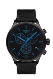 Tissot Chrono XL Quartz Black Dial Black Nylon Strap Watch For Men - T116.617.37.051.00