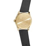 Gucci G Timeless Quartz Black Dial Black Leather Strap Watch For Women - YA1264034A