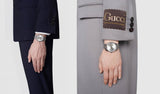 Gucci G Timeless Quartz Silver Dial Silver Steel Strap Watch For Women - YA1264153