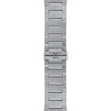 Tissot PRX Powermatic 80 Automatic 18K Gold Blue Dial Silver Steel Strap Watch for Men - T931.407.41.041.00