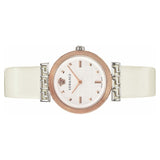 Versace Greca White Dial White Leather Strap Watch for Women - VELW00120