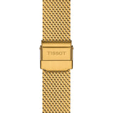 Tissot Everytime Lady Gold Dial Gold Mesh Bracelet Watch for Women - T143.210.33.021.00