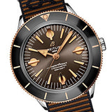 Breitling Superocean Heritage '57 Outerknown Limited Edition Brown Dial Brown NATO Strap Watch for Men - U103701A1Q1W1