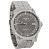 Tissot Luxury Powermatic 80 Grey Dial Silver Steel Strap Watch for Men - T086.407.11.061.00