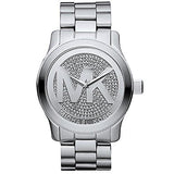 Michael Kors Runway Silver Dial Silver Steel Strap Watch for Women - MK5544