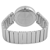 Gucci G Interlocking Silver Dial Silver Steel Strap Watch For Women - YA133308