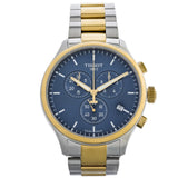 Tissot Chrono XL Classic Blue Dial Two Tone Steel Strap Watch for Men - T116.617.22.041.00