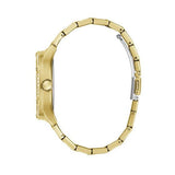 Guess Duchess Quartz Gold Dial Gold Steel Strap Watch For Women - GW0558L2