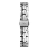 Guess Montage Quartz Silver Dial Silver Steel Strap Watch For Women - GW0588L2