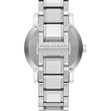 Burberry The City Silver Dial Silver Steel Strap Watch for Women - BU9035