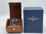 Breitling Navitimer Automatic 41 Blue Dial Blue Leather Strap Watch for Men - A17326161C1P3