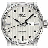 Mido Multifort Automatic Silver Dial Silver Steel Strap Watch For Men - M005.430.11.031.80