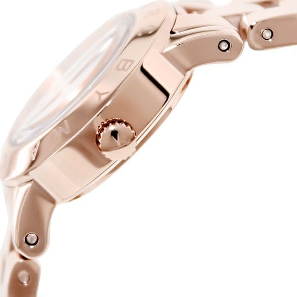 Marc Jacobs Amy Rose Gold Dial Rose Gold Steel Strap Watch for Women - MBM3219