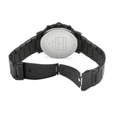 Tommy Hilfiger Daniel Black Dial Black Steel Strap Watch for Men - 1710383