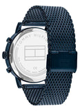 Tommy Hilfiger Evan Blue Dial Blue Mesh Bracelet Watch for Men - 1710397