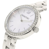 Swarovski Daytime Crystal Silver Dial Silver Steel Strap Watch for Women - 5095600