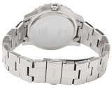 Guess Dazzler Diamonds Silver Dial Silver Steel Strap Watch for Women - W0335L1