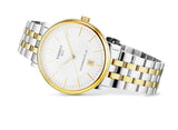 Tissot Carson Premium Powermatic 80 White Dial Two Tone Steel Strap Watch For Men - T122.407.22.031.00