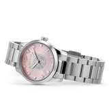 Gucci G Timeless Quartz Mother of Pearl Pink Dial Silver Steel Strap Watch For Women - YA1265013