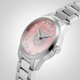 Gucci G Timeless Quartz Mother of Pearl Pink Dial Silver Steel Strap Watch For Women - YA1265013