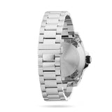 Gucci Dive Quartz Black Dial Silver Steel Strap Watch For Men - YA136221