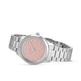 Gucci G Timeless Quartz Pink Dial Silver Steel Strap Watch for Women - YA1265033