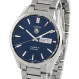 Tag Heuer Carrera Automatic 41mm Blue Dial Silver Steel Strap Watch for Men - WAR201E.BA0723