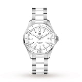 Tag Heuer Aquaracer White Dial Watch for Women - WAY131B.BA0914