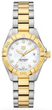 Tag Heuer Aquaracer Quartz Diamonds Mother of Pearl Dial Two Tone Steel Strap Watch for Men - WBD1422.BB0321