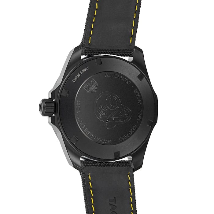 Tag Heuer Aquaracer Carbon Dial Watch for Men - WBD218B.FC6446