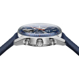 Tag Heuer Carrera Chronograph Tourbillion Blue Dial Blue Leather Strap Watch for Men - CBS5010.FC6543