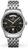 Breitling Premier Automatic 40mm Day & Date Black Dial Silver Steel Strap Mens Watch - A45340241B1A1