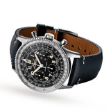 Breitling Navitimer Ref. 806 1959 Re-Edition Black Dial Brown Leather Strap Watch for Men - AB0910371B1X1