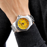 Breitling Avenger Automatic 45mm Seawolf Yellow Dial Silver Steel Strap Strap Watch for Men - A17319101/1A1