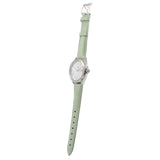 Tag Heuer Formula 1 Quartz 35mm Mother of Pearl Dial Green Leather Strap Watch for Women - WBJ131A.FC8249