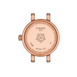 Tissot Lovely Mother of Pearl Dial Rose Gold Steel Strap Watch for Women - T140.009.33.111.00