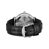 IWC Portofino Automatic White Dial Black Leather Strap Watch for Men - IW356517