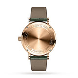 IWC Portofino Automatic Green Dial Green Leather Strap Watch for Women - IW357415