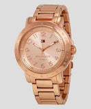 Tommy Hilfiger Bella Rose Gold Dial Rose Gold Steel Strap Watch for Women - 1781396