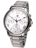 Tommy Hilfiger Claudia Silver Dial Silver Steel Strap Watch for Women - 1781741