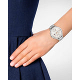 Tommy Hilfiger Carly White Dial Silver Stainless Steel Strap Watch for Women - 1781787