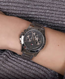 Tommy Hilfiger Haven Chronograph Quartz Grey Dial Grey Steel Strap Watch For Women - 1782196