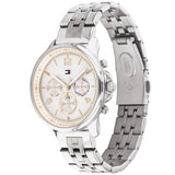 Tommy Hilfiger Harper Chronograph White Dial Silver Steel Strap Watch For Women - 1782222