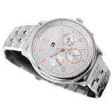 Tommy Hilfiger Harper Chronograph White Dial Silver Steel Strap Watch For Women - 1782222