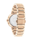 Tommy Hilfiger Joy Chronograph Gold Dial Gold Steel Strap Watch For Women - 1782533