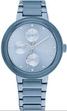 Tommy Hilfiger Joy Chronograph Blue Dial Blue Steel Strap Watch For Women - 1782535