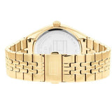 Tommy Hilfiger Monica Quartz Gold Dial Gold Steel Strap Watch For Women - 1782592