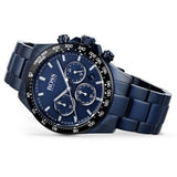 Hugo Boss Hero Sport Lux Blue Dial Blue Steel Strap Watch for Men - 1513758