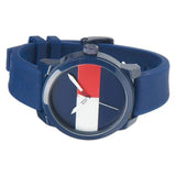 Tommy Hilfiger Denim Quartz Blue Dial Blue Rubber Strap Watch for Men - 1791322